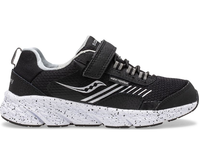 Kids' Saucony Wind Shield A/C Sneakers Black | Singapore 779NWYB